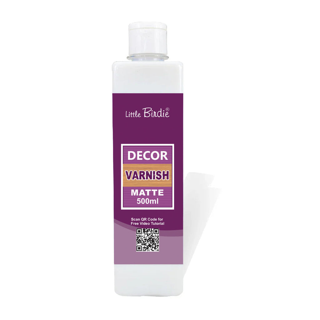 Decor Varnish Matte 500Ml Bottle