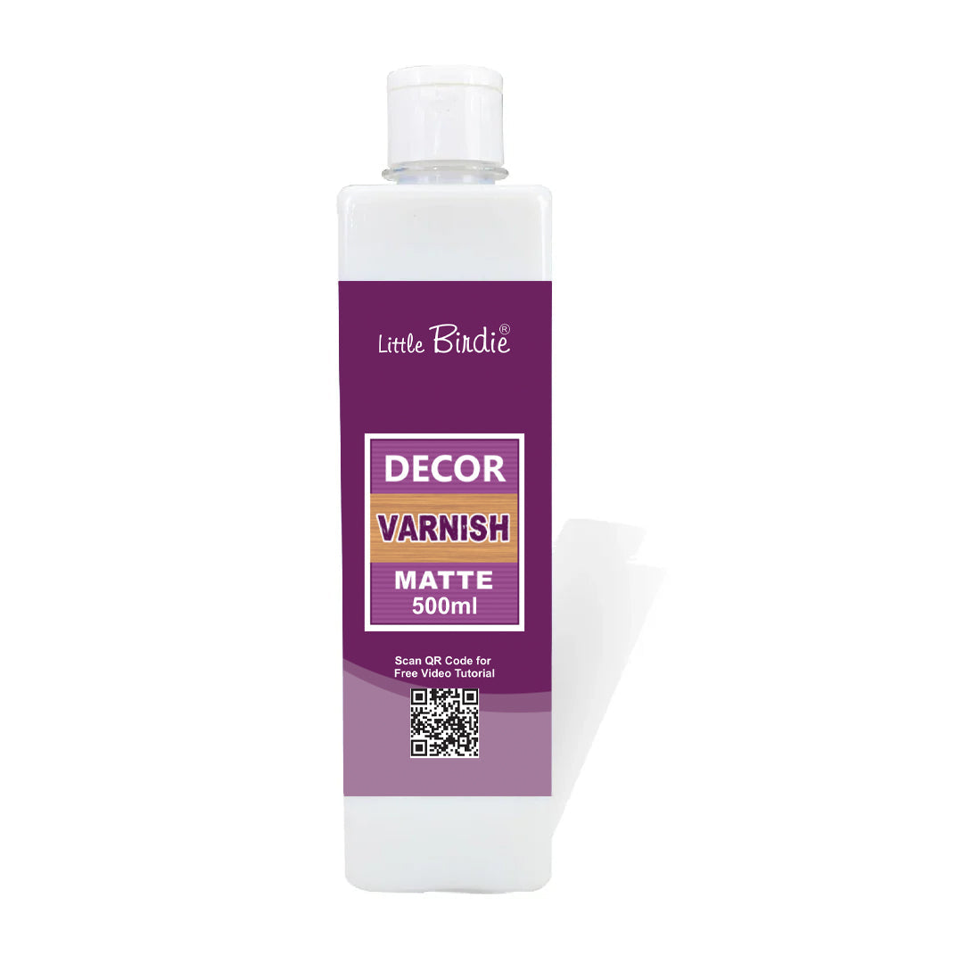 Decor Varnish Matte 500Ml Bottle