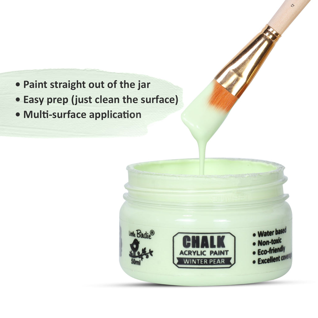 Home Decor Chalk Paint Winter Pear 50ml Bottle