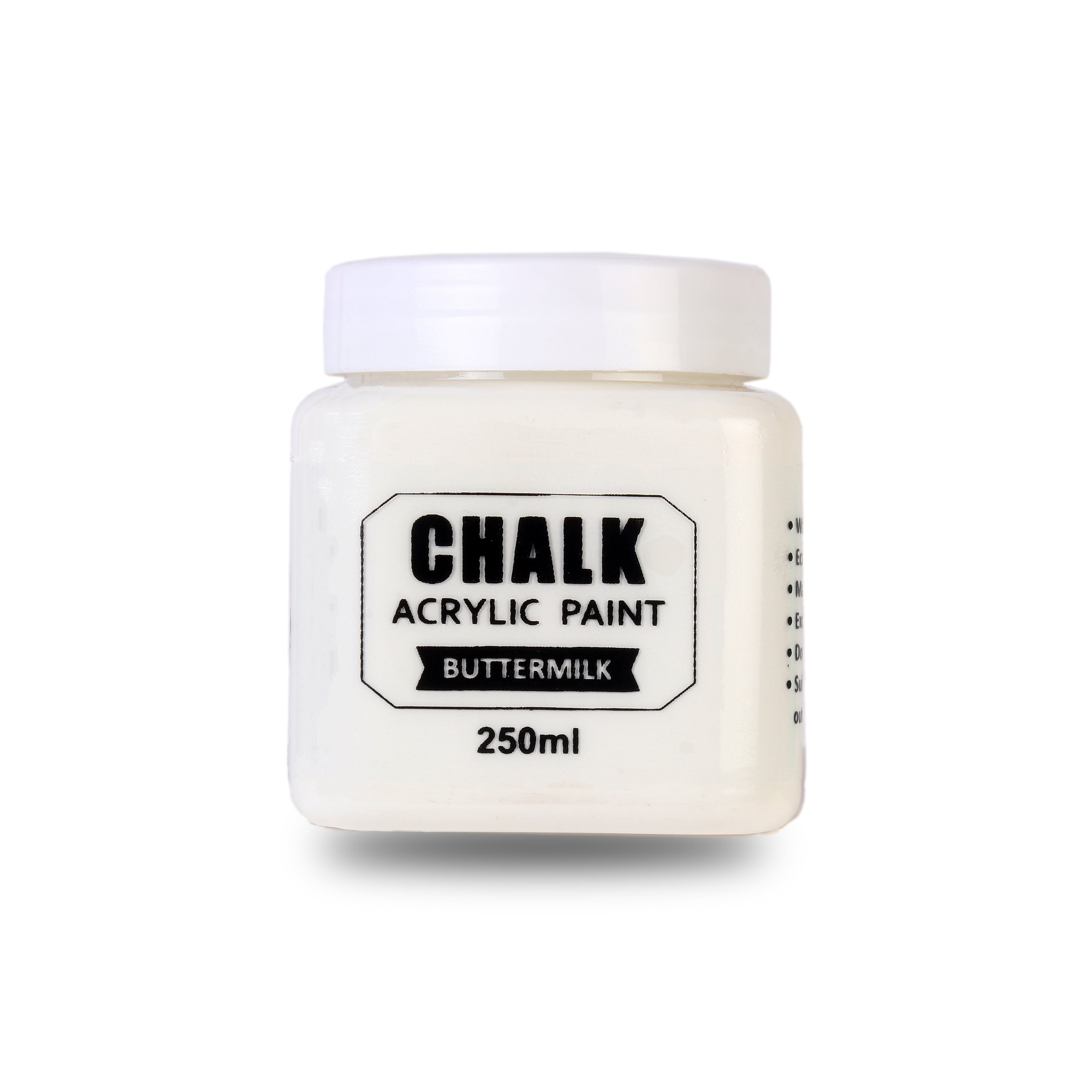 Home Decor Chalk Paint Buttermilk 250Ml Bottle