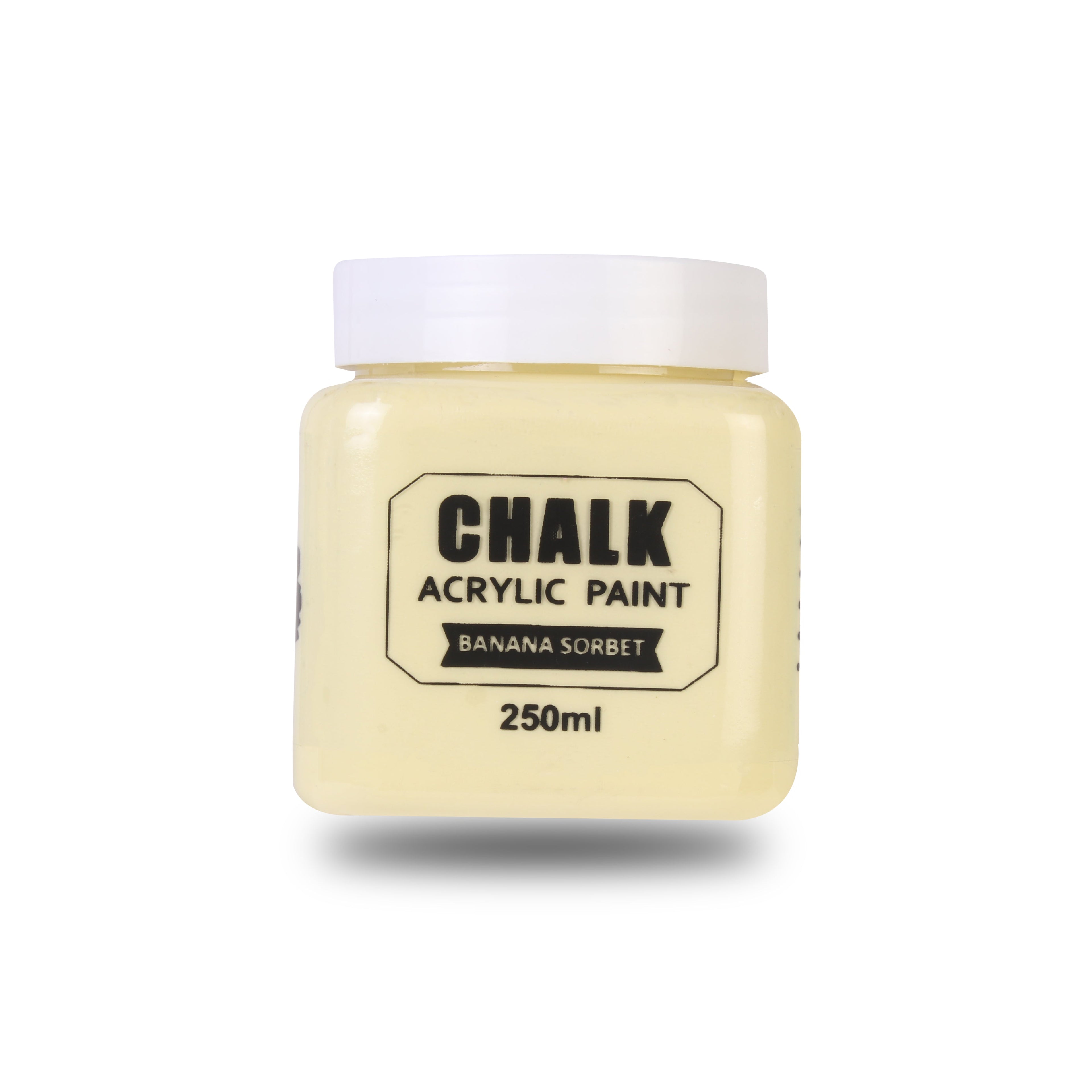 Home Decor Chalk Paint Banana Sorbet 250Ml Bottle