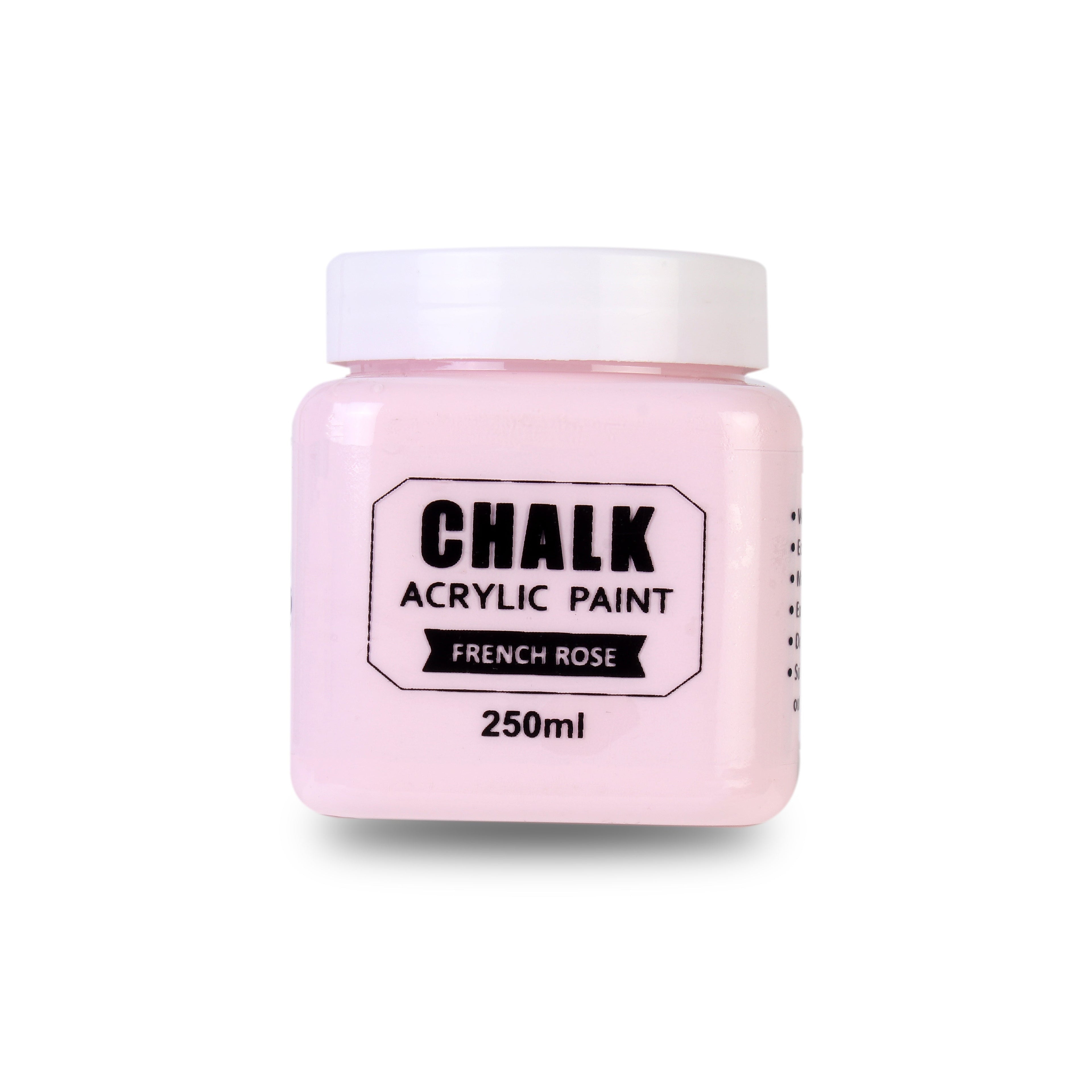Home Decor Chalk Paint French Rose 250Ml Bottle