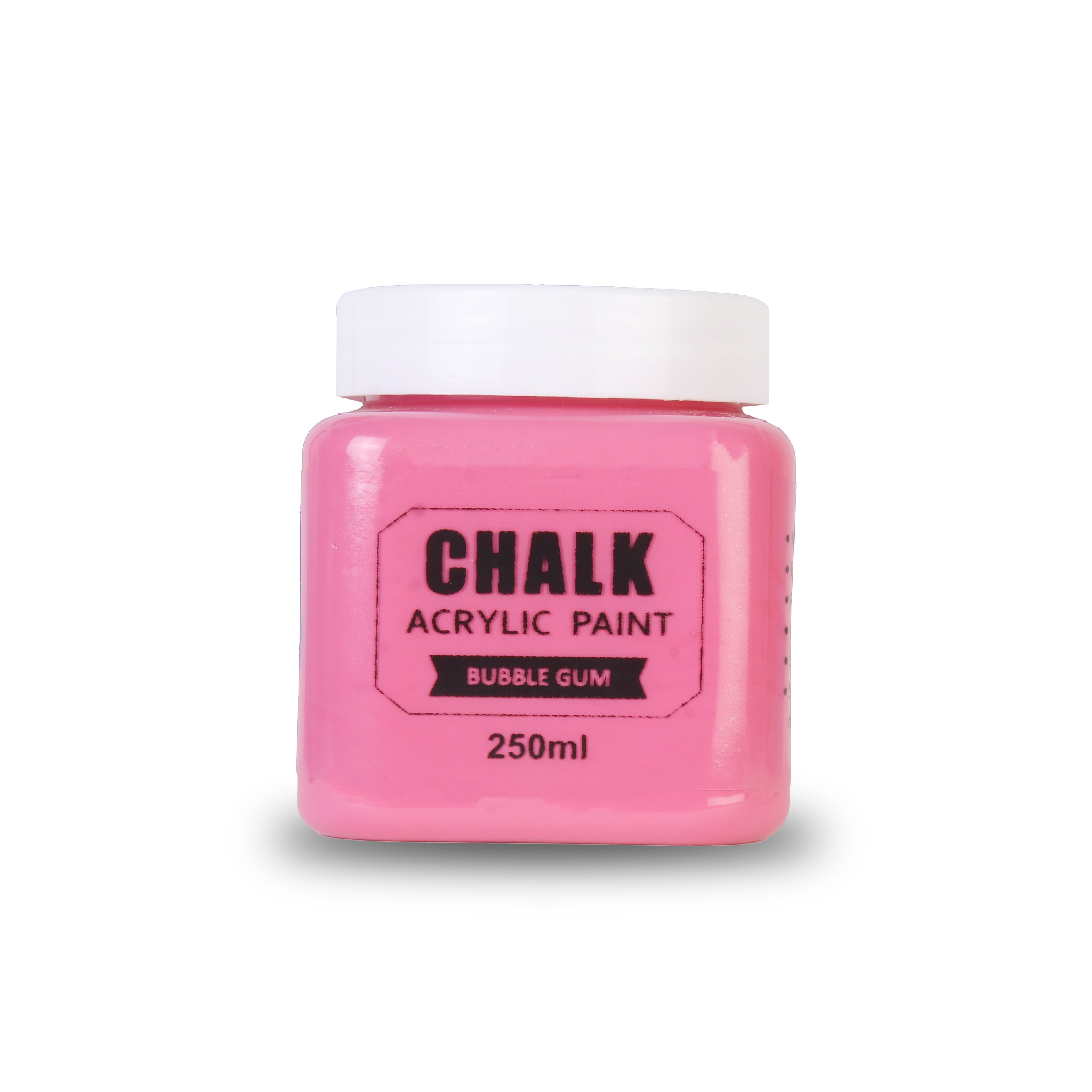 Home Decor Chalk Paint Bubble Gum 250Ml Bottle