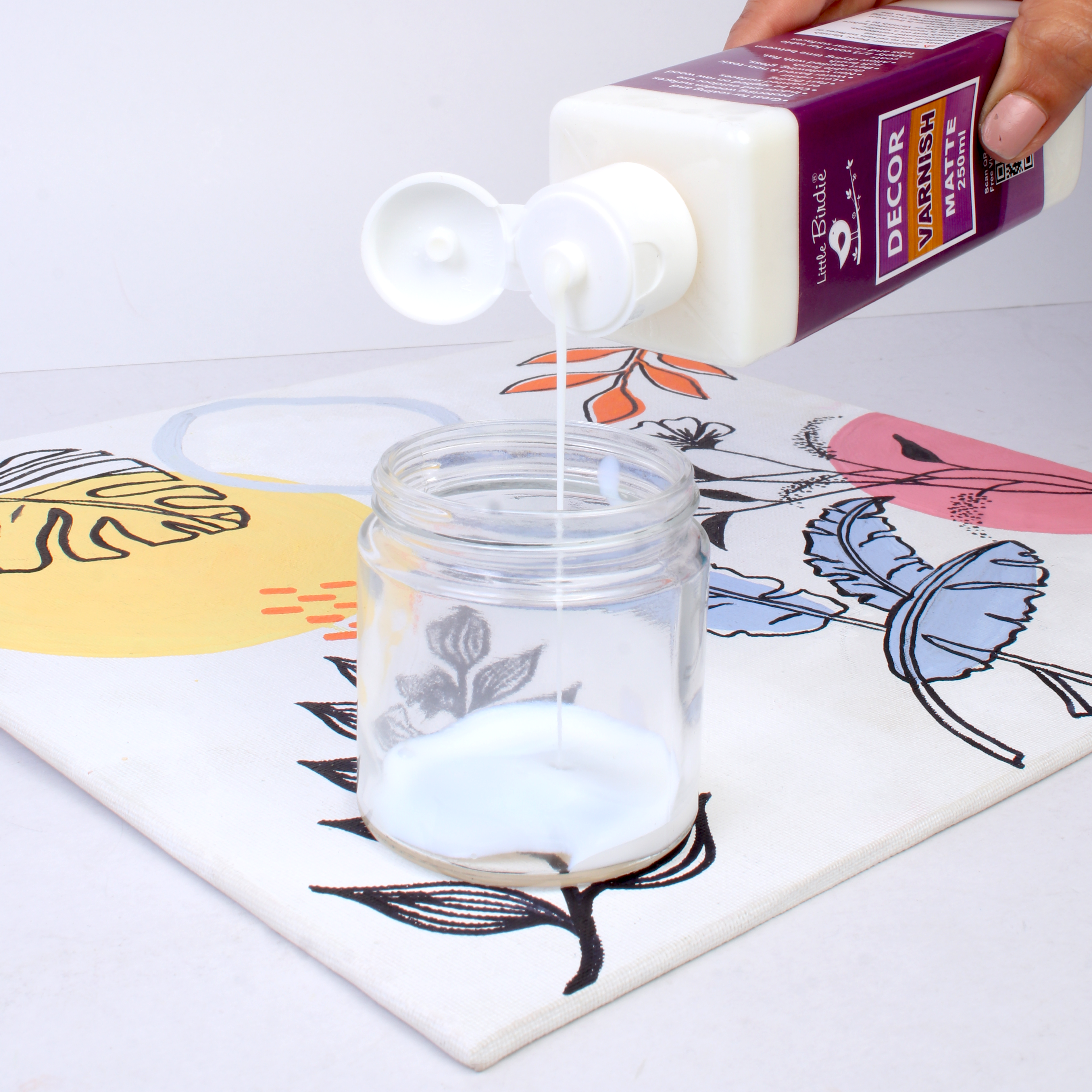 Decor Varnish Matte 500Ml Bottle