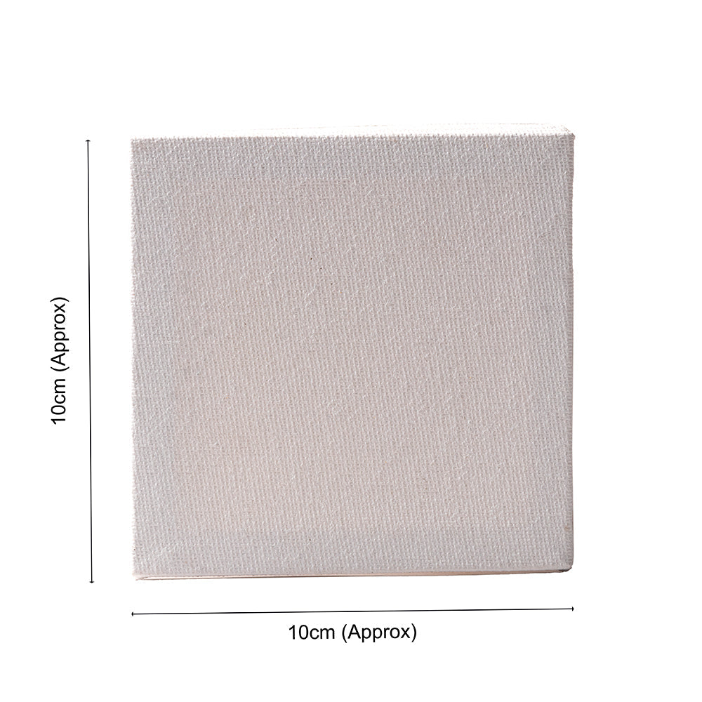 Mini Canvas 10 X 10 Cm pack Of 5Pc Shrink
