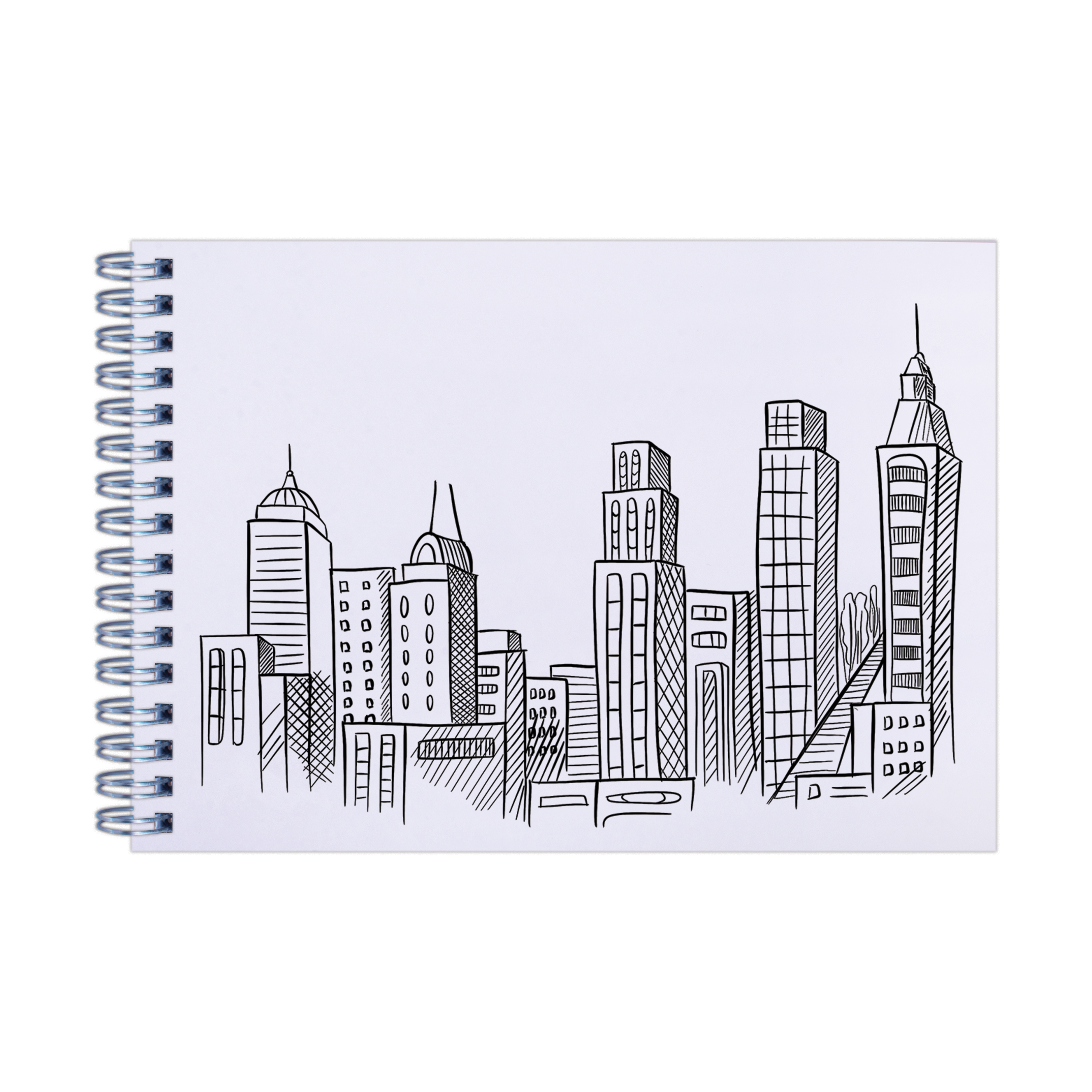 Watercolour Sketchbook with cold Pressed Artist Paper | Wire-O | 11.7 X8Inch - 220gsm - 40pages - 1 Book