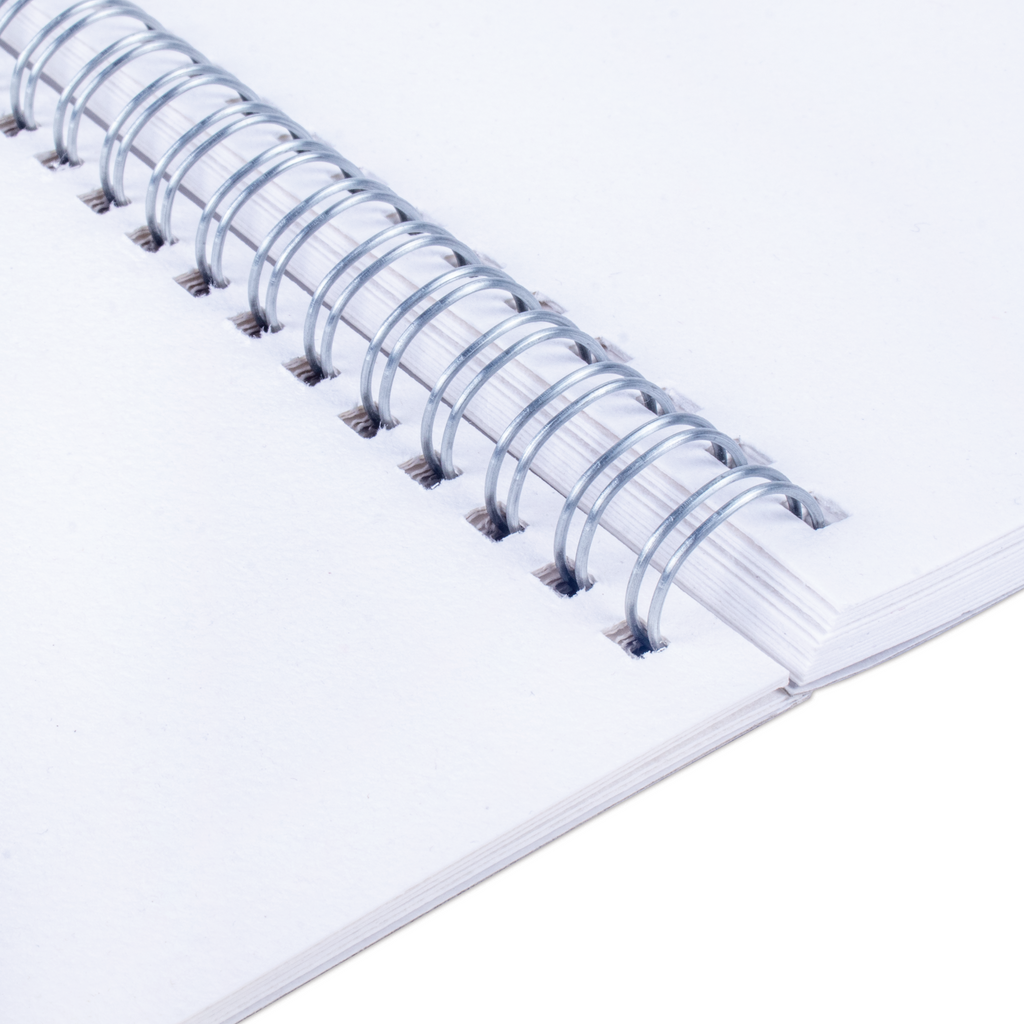 Watercolour Sketchbook with cold Pressed Artist Paper | Wire-O | 11.7 X8Inch - 220gsm - 40pages - 1 Book