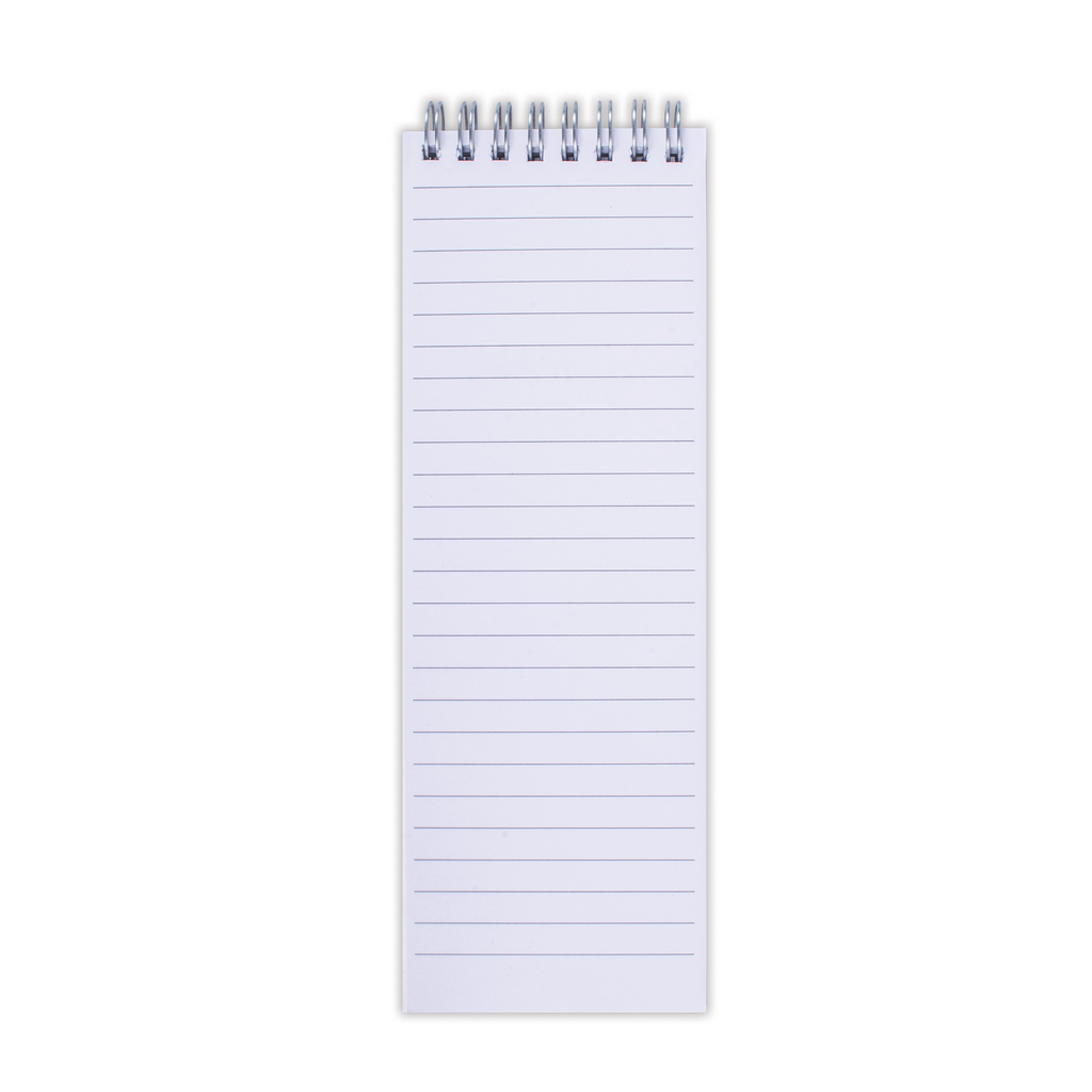 Spiral Memo Pad NoteBook | L8.75 XW3inch | 90gsm - 54 pages - 1 Book
