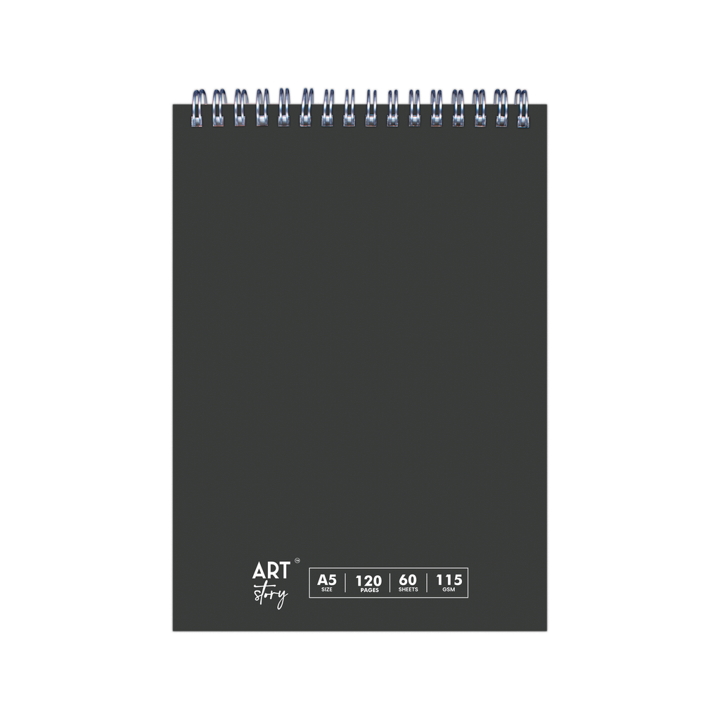 Sketchbook Artist Paper - A5 | Wire-O | 115gsm - 120Pages - 1 Book