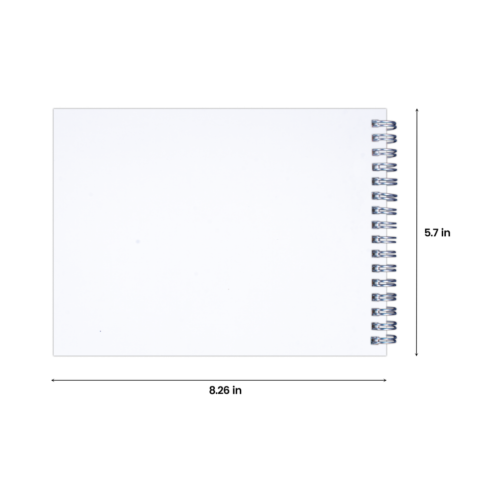 Sketchbook Artist Paper - A5 | Wire-O | 115gsm - 120Pages - 1 Book