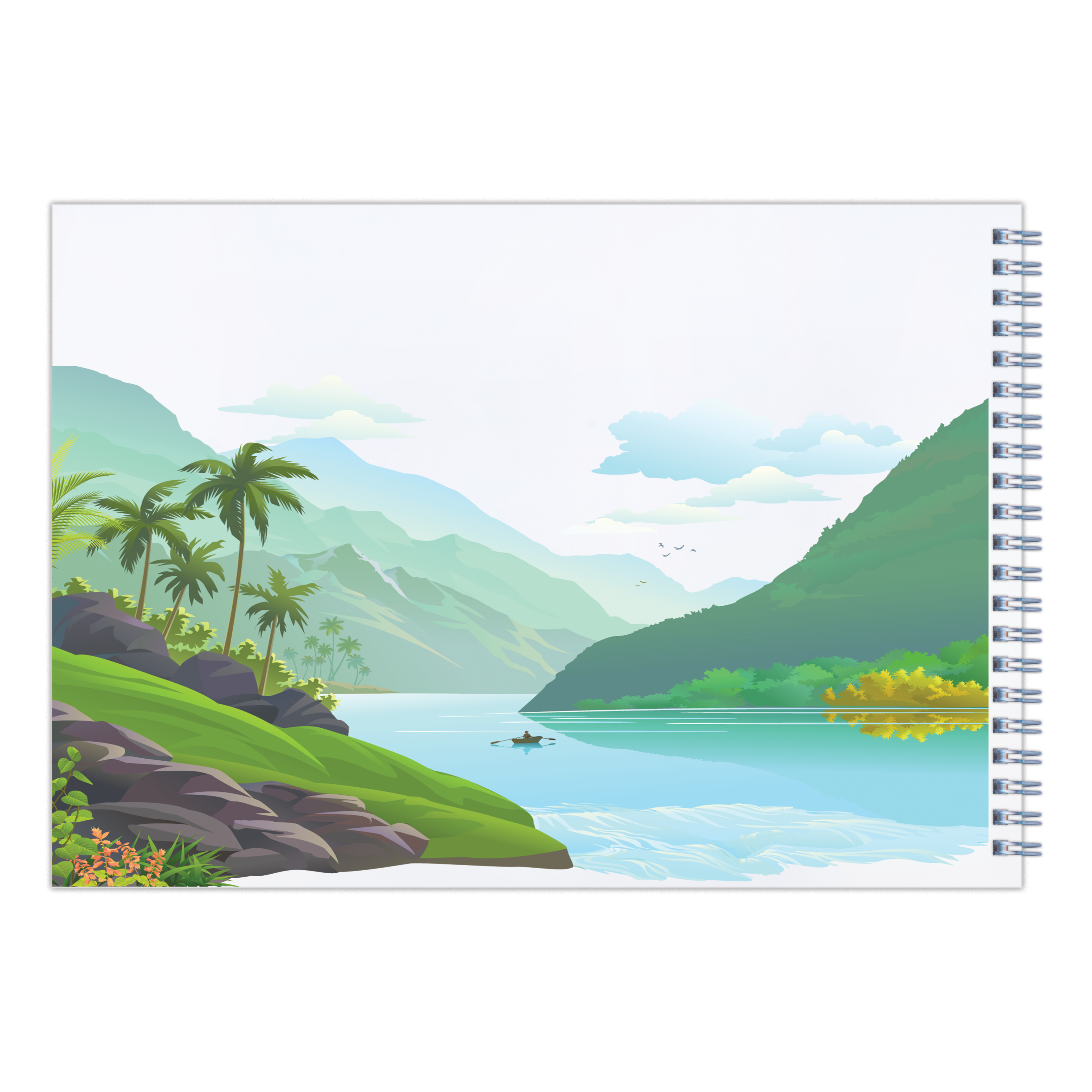 Sketchbook Artist Paper | A4 - Wire-O | 115gsm- 120Pages 1 Book