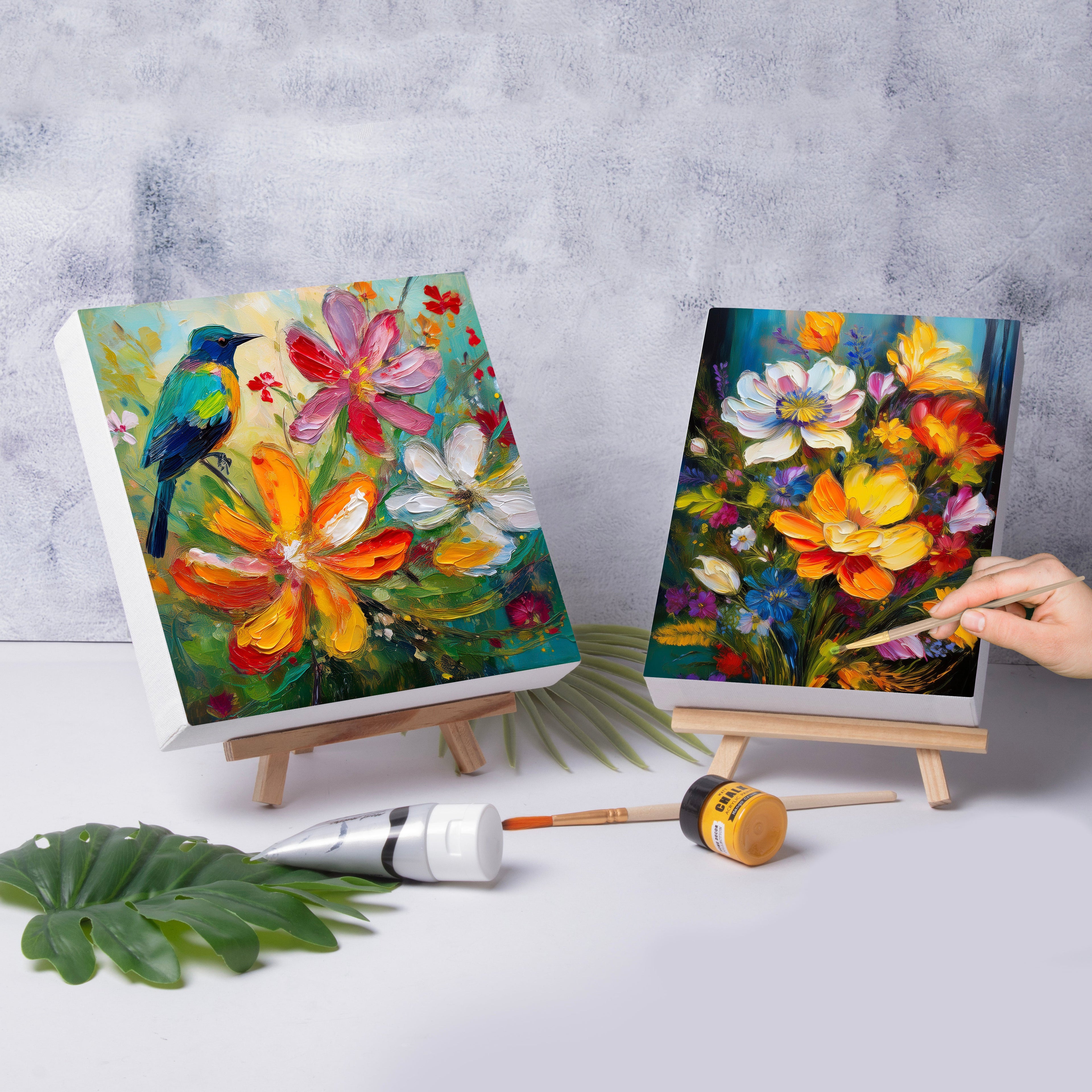Artists 3D Deep Edge Canvas Panel Square 12 X 12inch 1pc