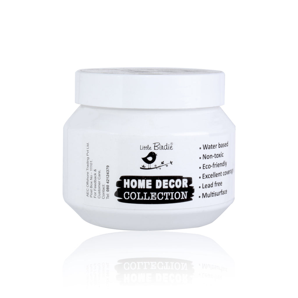 Home Decor Chalk Paint Snow 450ml Jar