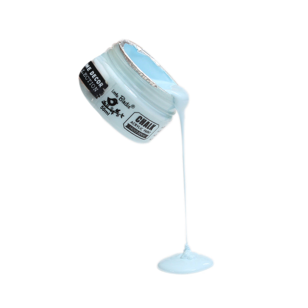 Home Decor Chalk Paint Faded Denim 50ml Bottle