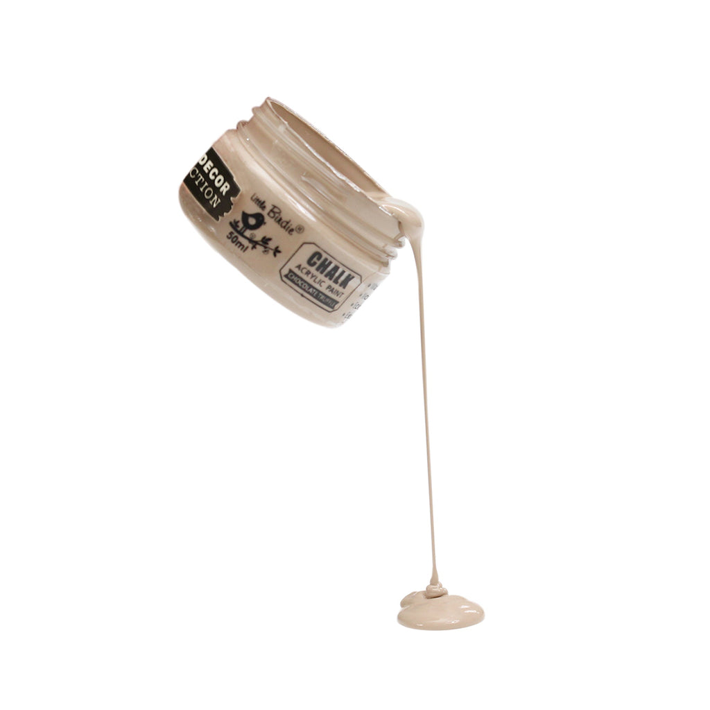 Home Decor Chalk Paint Chocolate Truffle 50ml Bottle