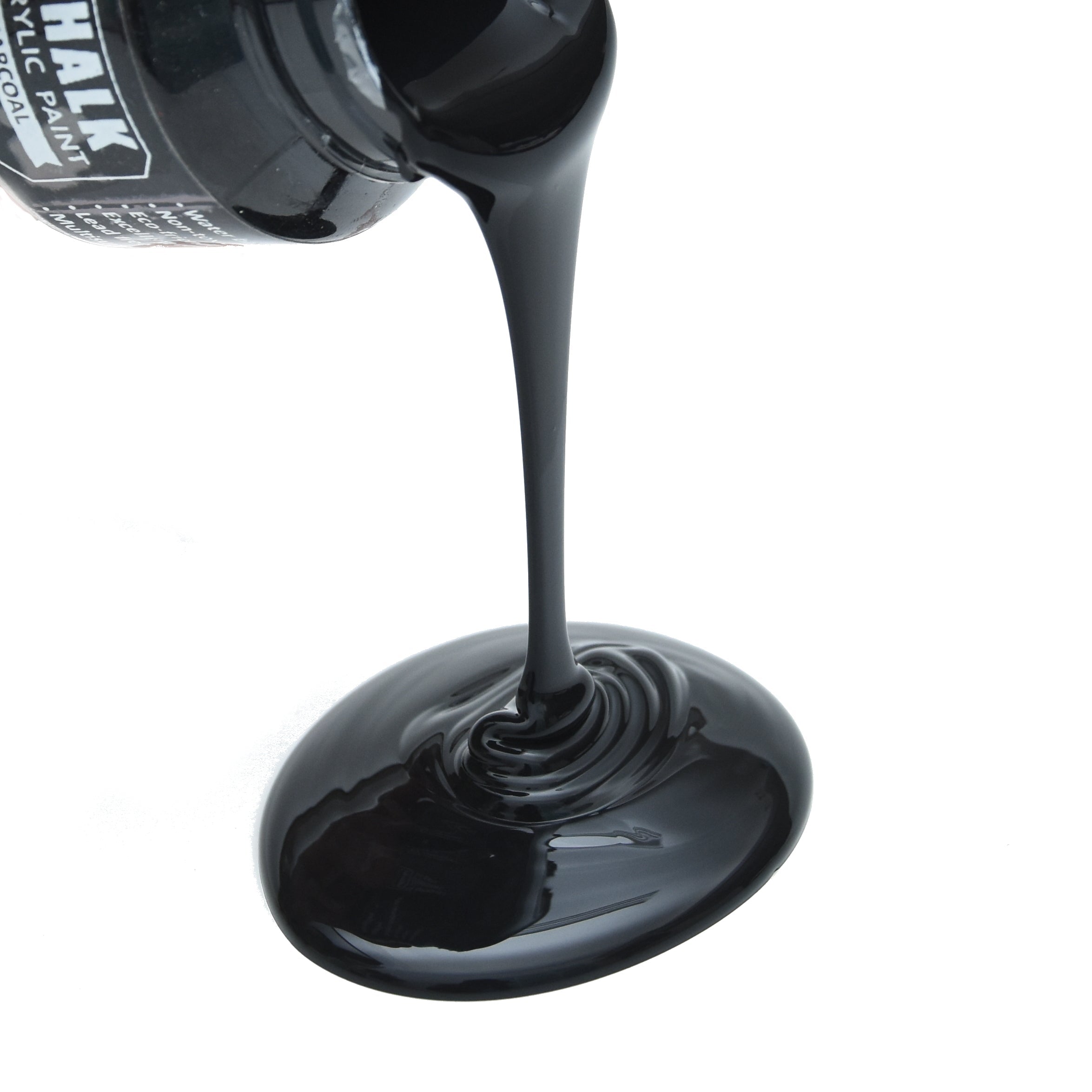 Home Decor Chalk Paint Charcoal 120ml Bottle
