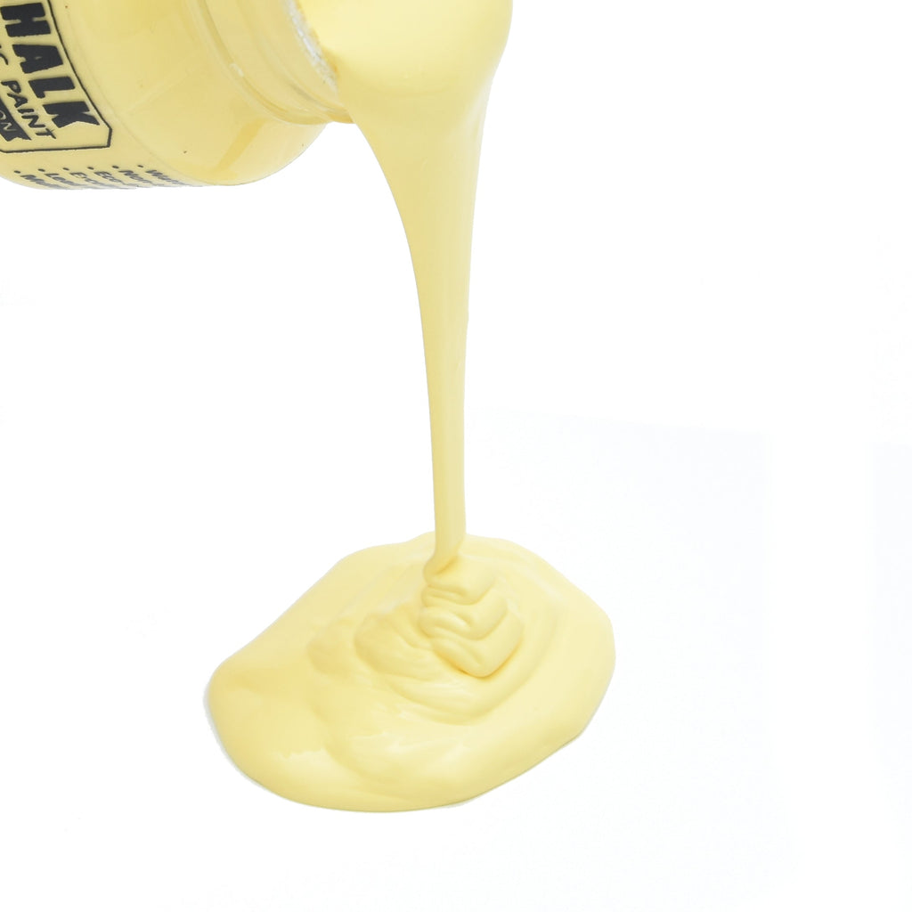 Home Decor Chalk Paint Lemon Chiffon 120ml Bottle