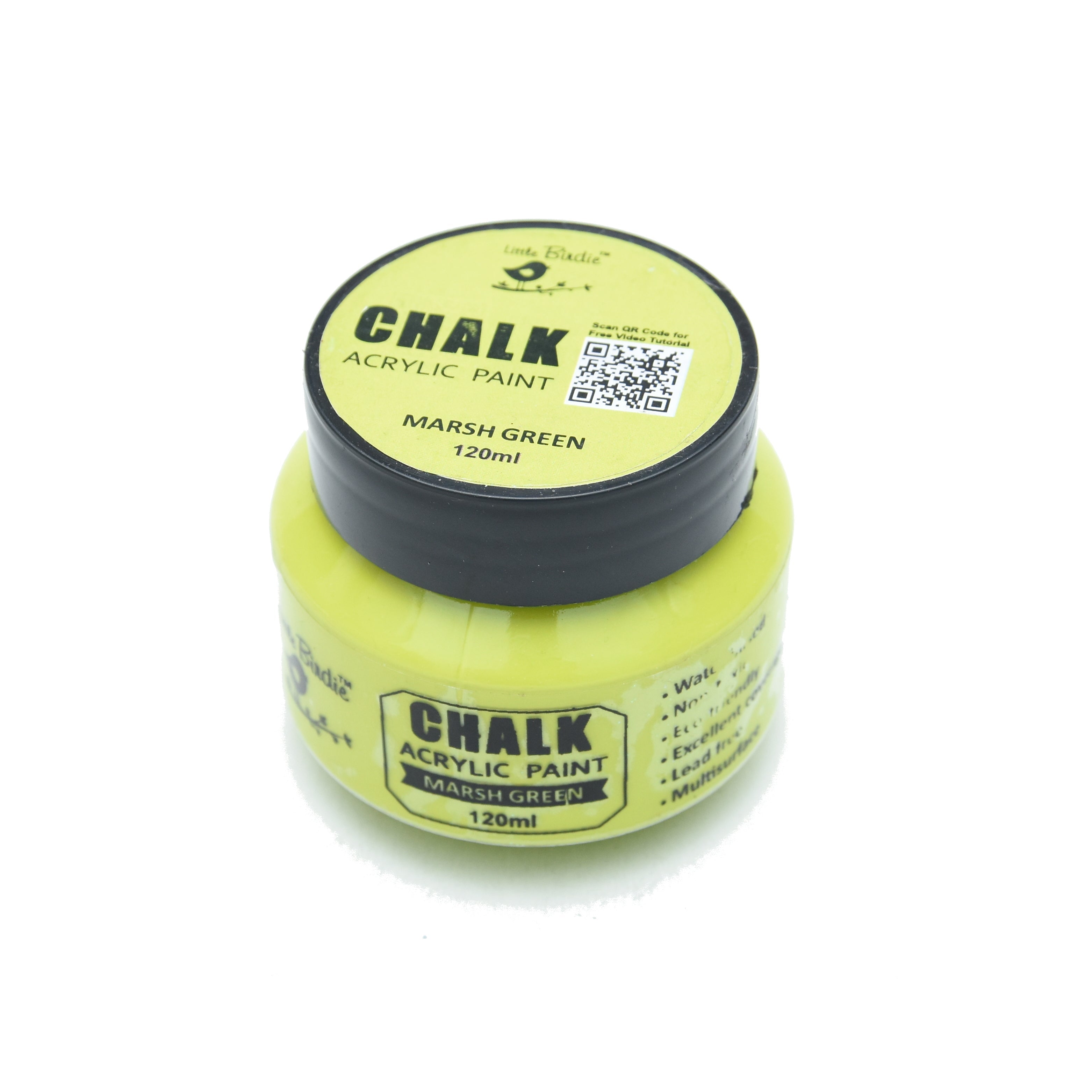 Home Decor Chalk Paint Marsh Green 120ml Bottle