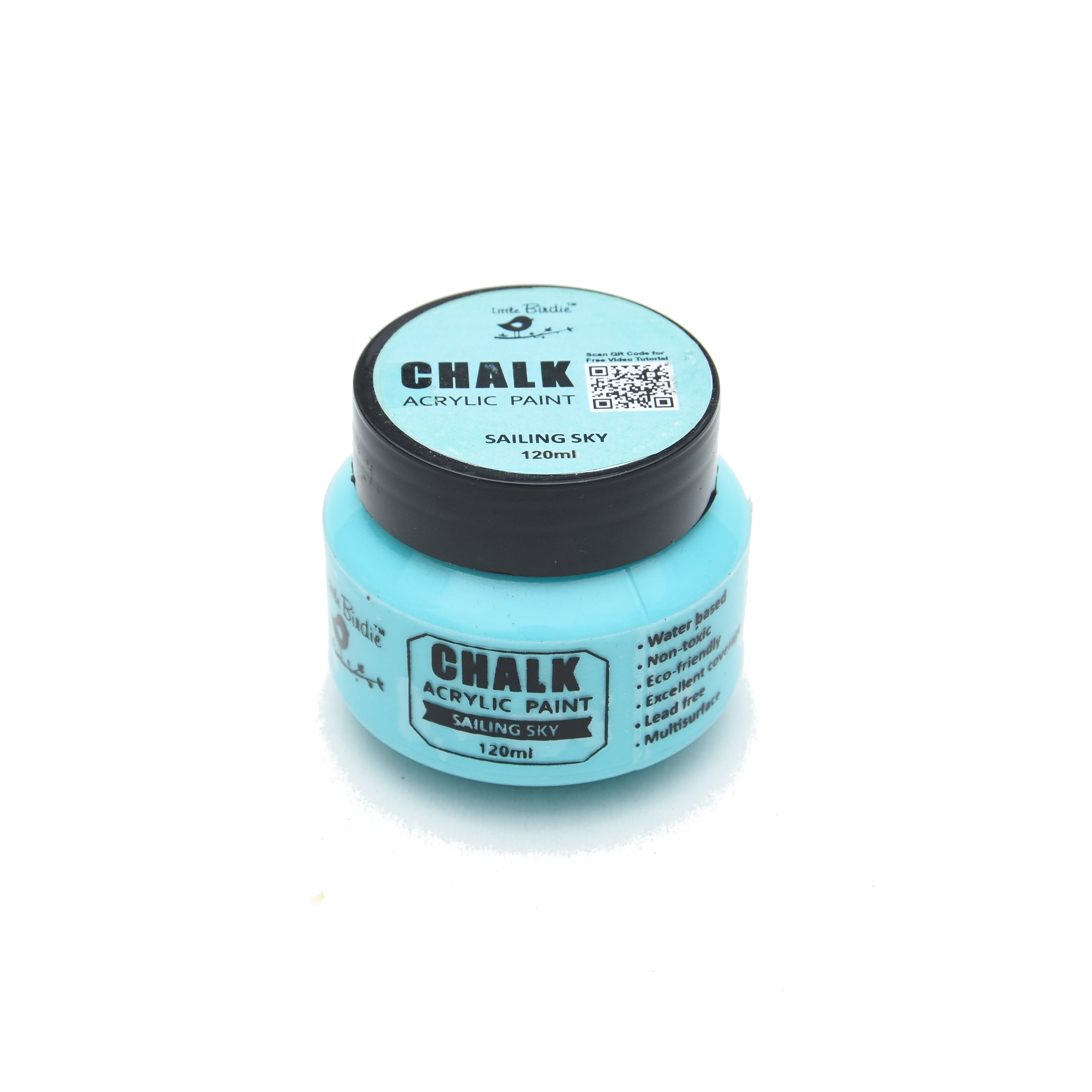 Home Decor Chalk Paint Sailing Sky 120ml Bottle
