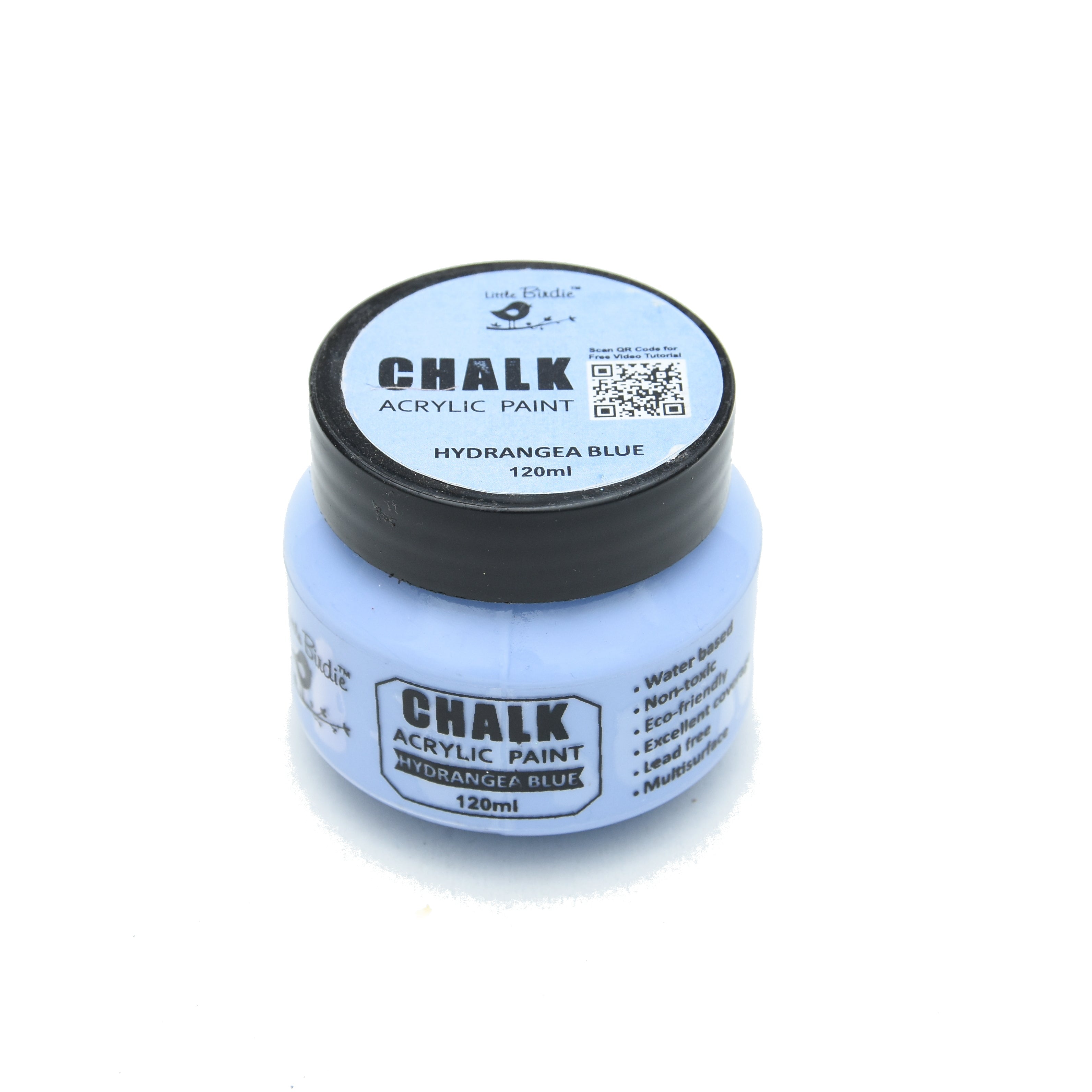 Home Decor Chalk Paint Hydrangea Blue 120ml Bottle