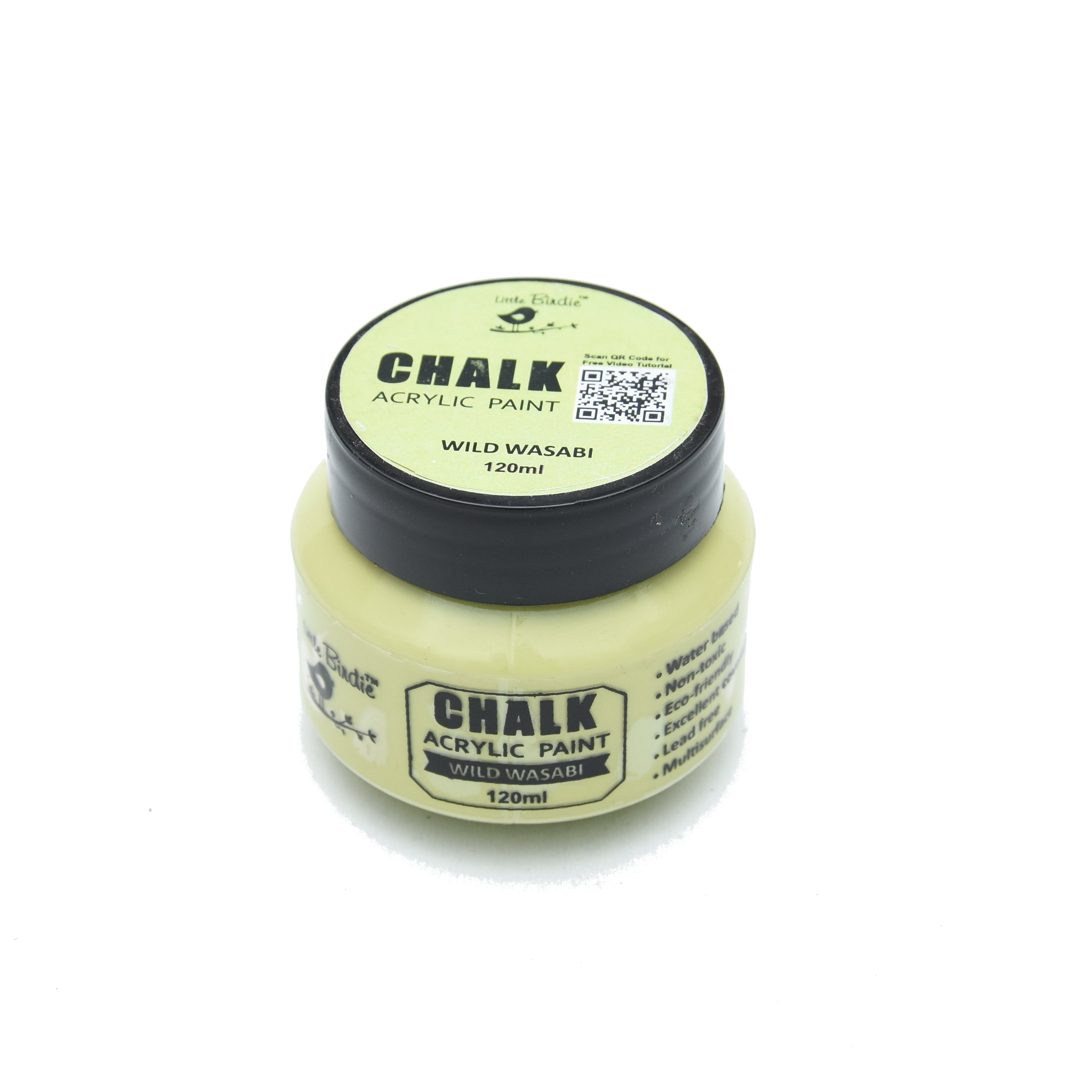 Home Decor Chalk Paint Wild Wasabi 120ml Bottle