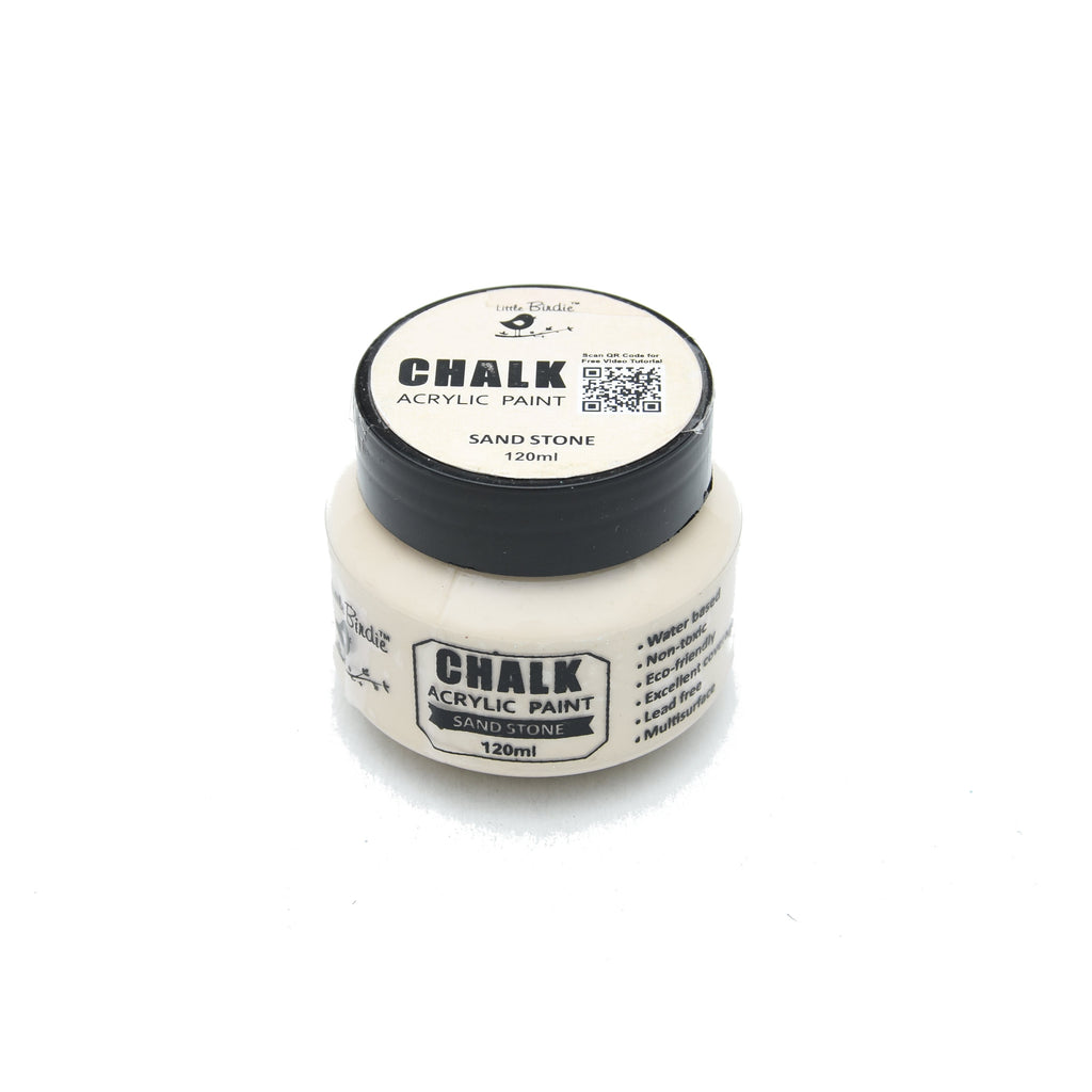 Home Decor Chalk Paint Sand Stone 120ml Bottle