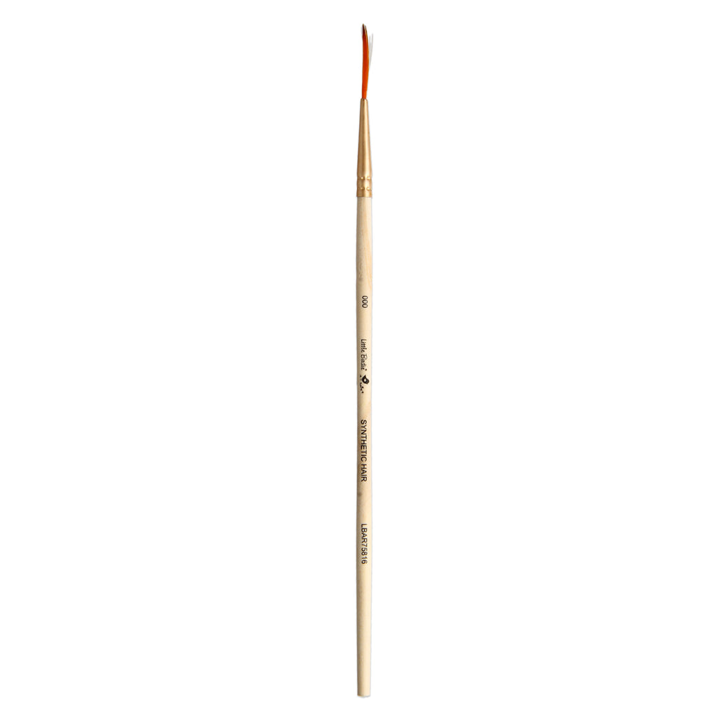 Liner Brush Synthetic Hair Size 000 Handle Length 150mm
