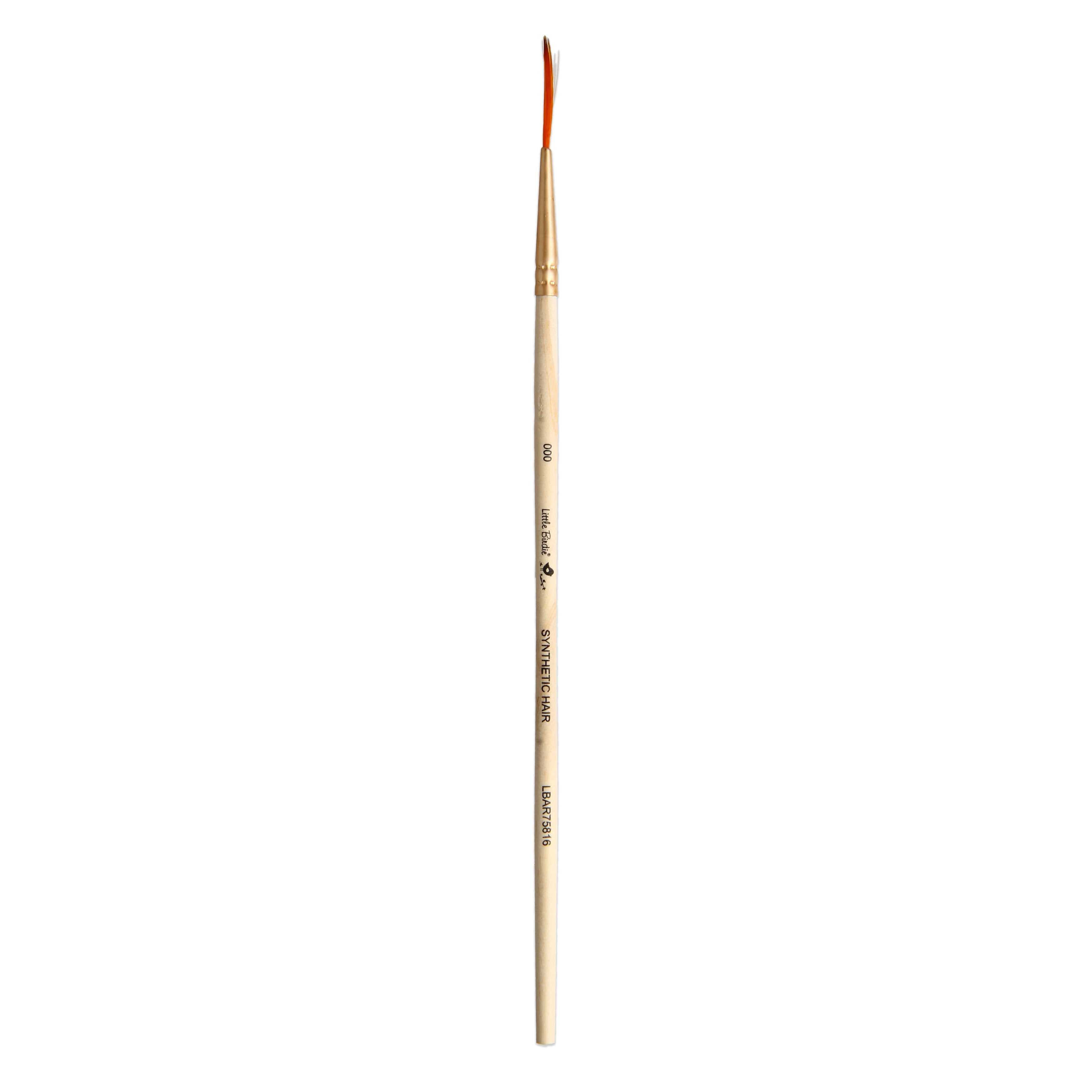 Liner Brush Synthetic Hair Size 000 Handle Length 150mm