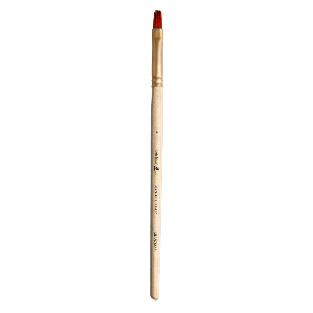 Comb Brush Synthetic Hair Size 4 Handle Length 150mm