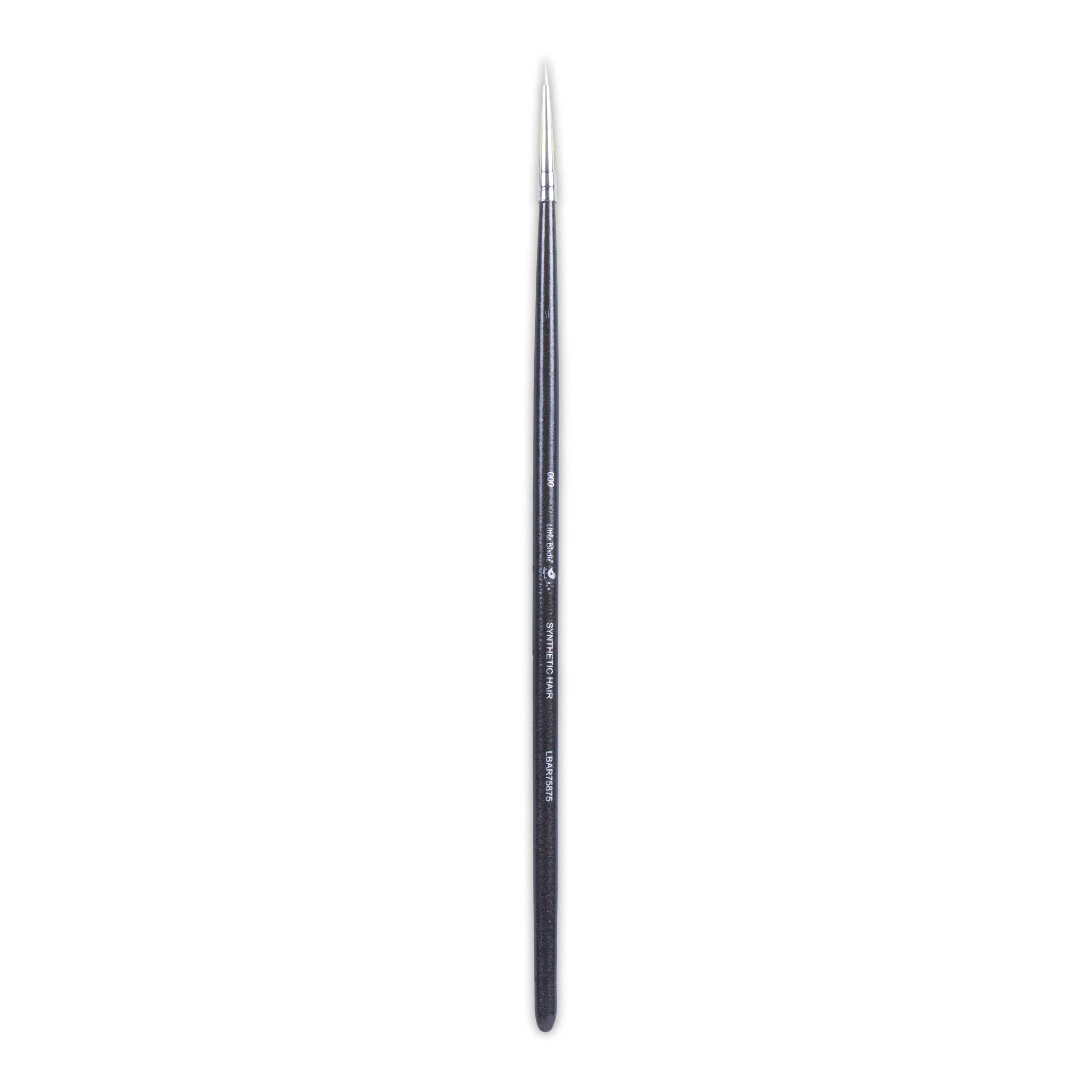 Premium Round Brush Synthetic Hair Handle Length 200mm Size 000 1 pc