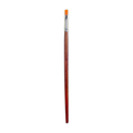 Rosewood Flat Brush Synthetic Hair Handle Length 200mm Size 2 1 pc