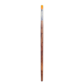 Rosewood Flat Brush Synthetic Hair Handle Length 200mm Size 3 1 pc