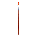 Rosewood Flat Brush Synthetic Hair Handle Length 200mm Size 8 1 pc