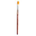 Rosewood Flat Brush Synthetic Hair Handle Length 200mm Size 9 1 pc