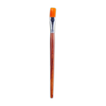 Rosewood Flat Brush Synthetic Hair Handle Length 200mm Size 10 1 pc