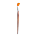 Rosewood Flat Brush Synthetic Hair Handle Length 200mm Size 11 1 pc