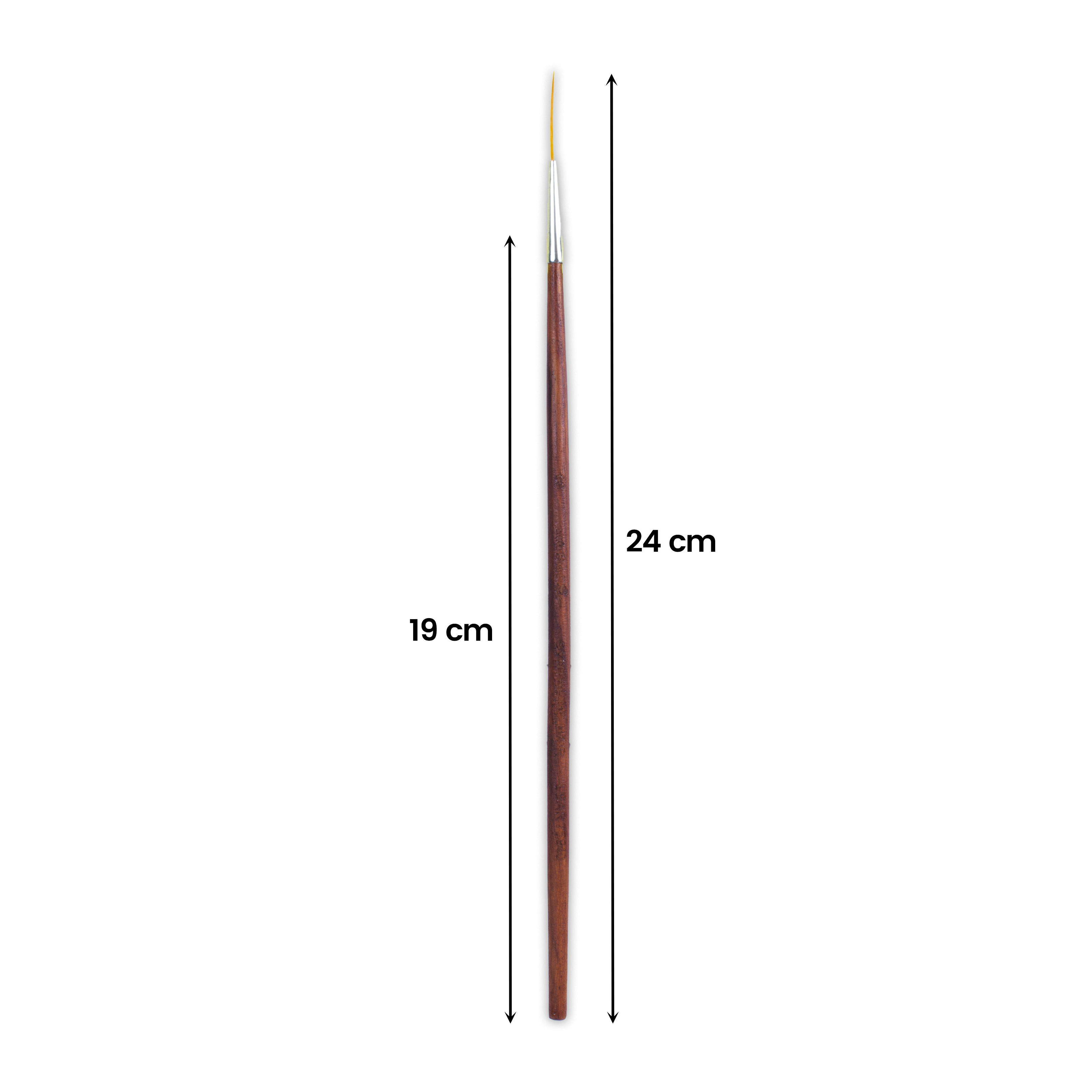 Rosewood Liner Brush Synthetic Hair Handle Length 200mm Size 00 1 pc