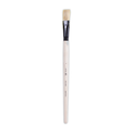 Synthetic Hog Hair Oil Flat Brush Handle Length 200mm Size 11 1 pc