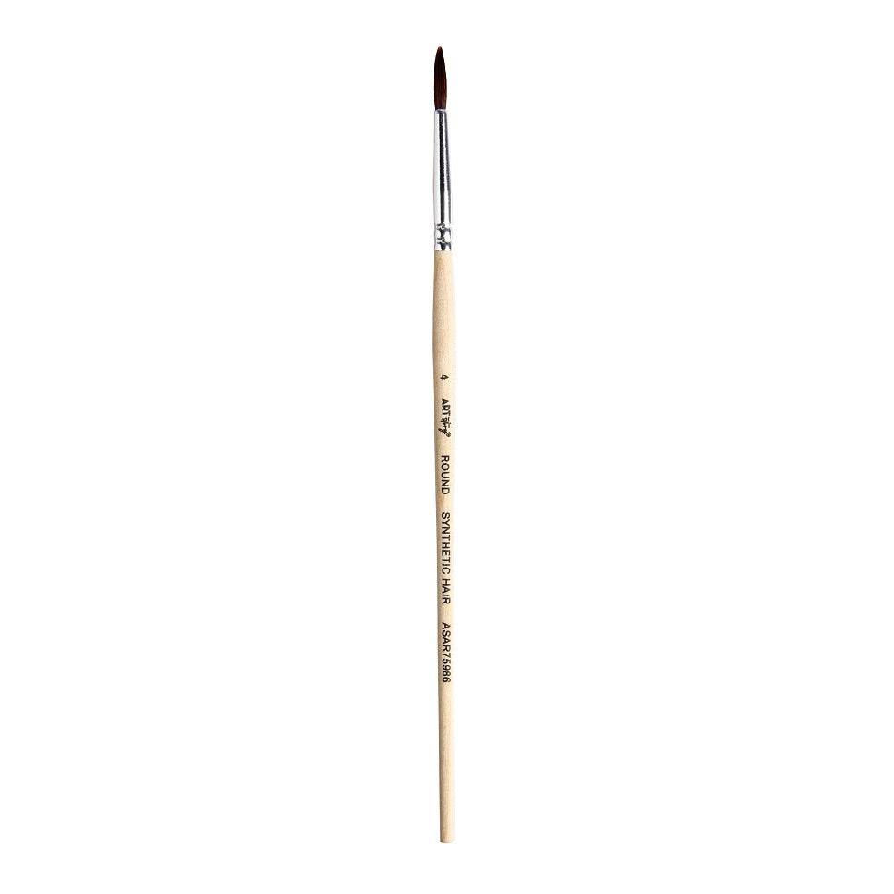 Watercolour Round Brush Synthetic (4) 165mm