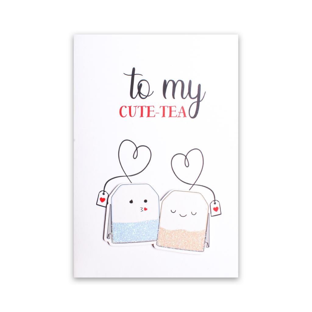 Greeting Card & Envelope Cute-Tea 4 X 6inch