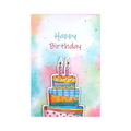 Greeting Card & Envelope Birthday Cake 4 X 6inch