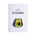 Greeting Card & Envelope Let's Avocuddle 4 X 6inch 2pc