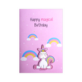 Greeting Card & Envelope Magical Birthday 4 X 6inch