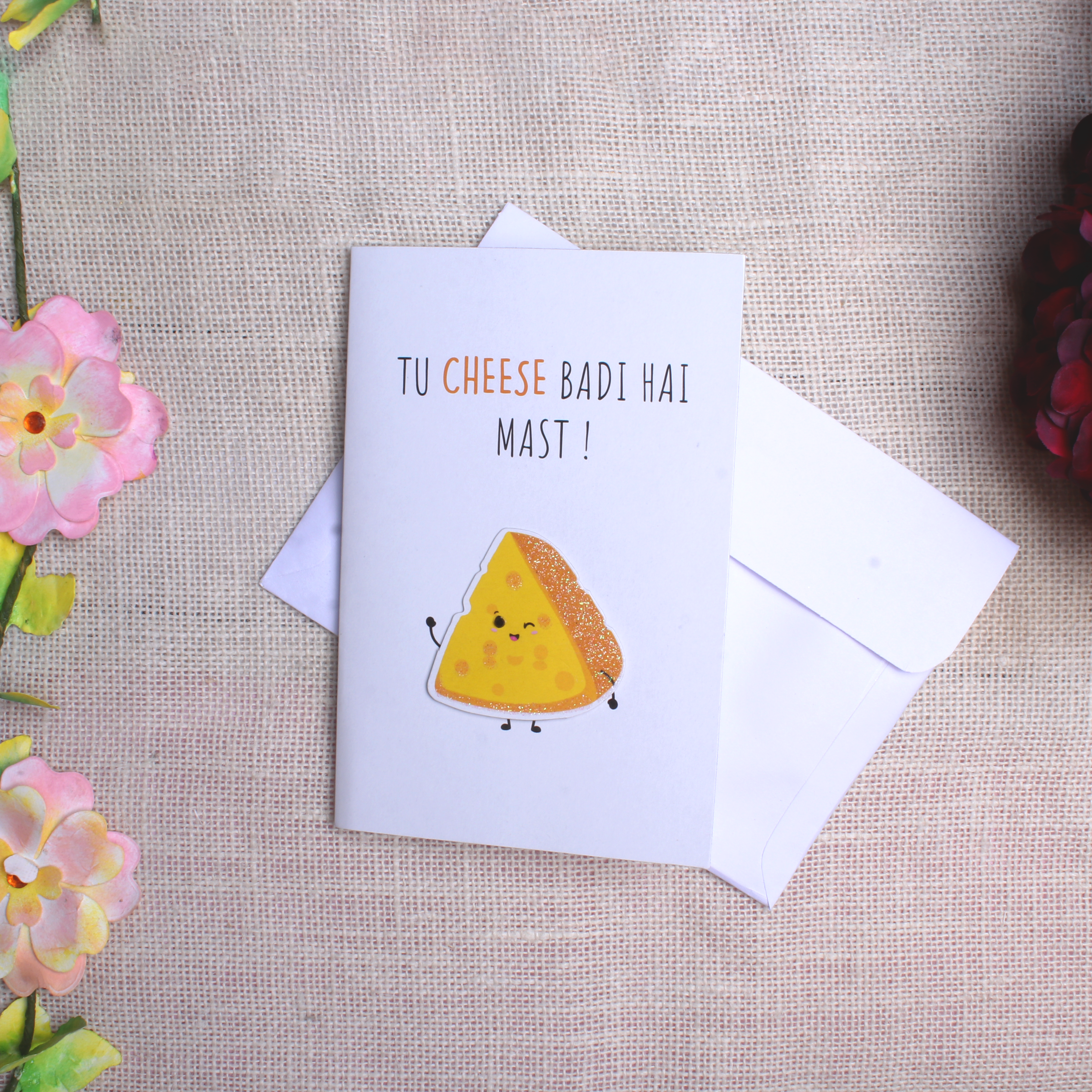 Greeting Card & Envelope Mast Cheese 4 X 6inch