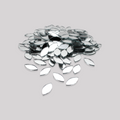 Cut Mirror Leaf 14Mm 50Gms Approx 355pc