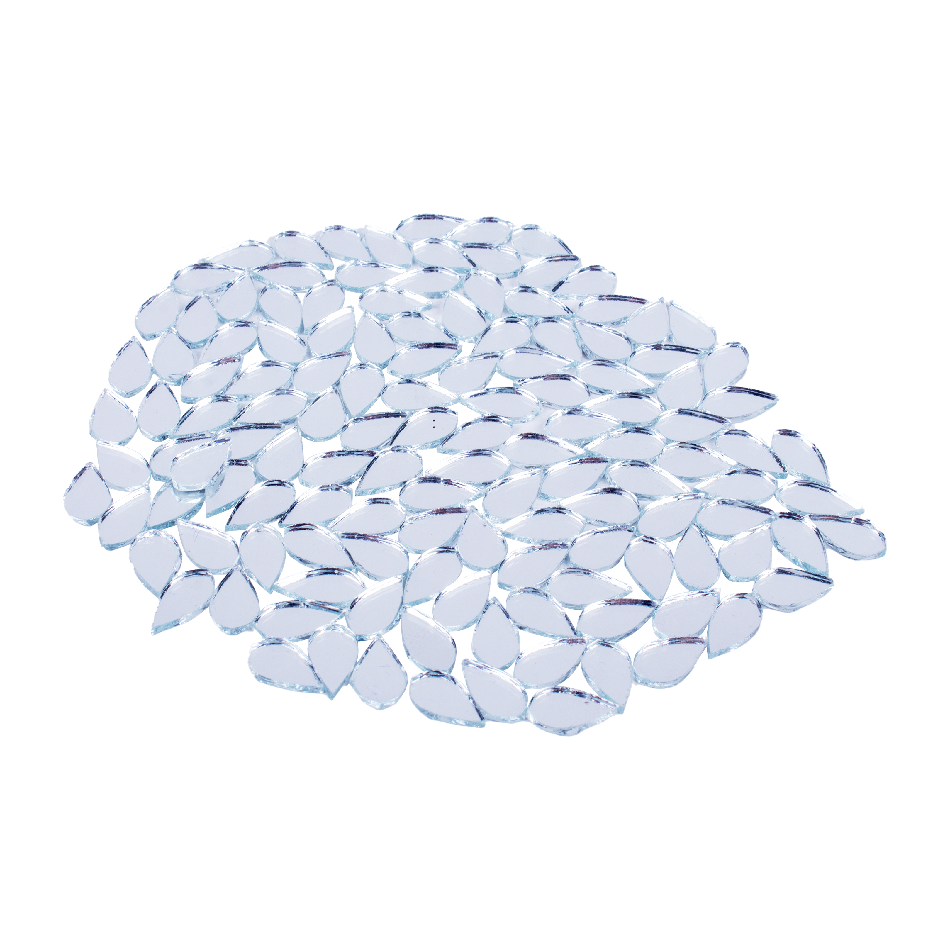 Cut Mirror Drop 10Mm 50Gms Approx 506pc