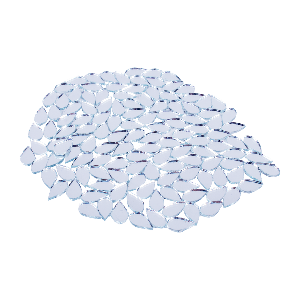Cut Mirror Drop 10Mm 50Gms Approx 506pc