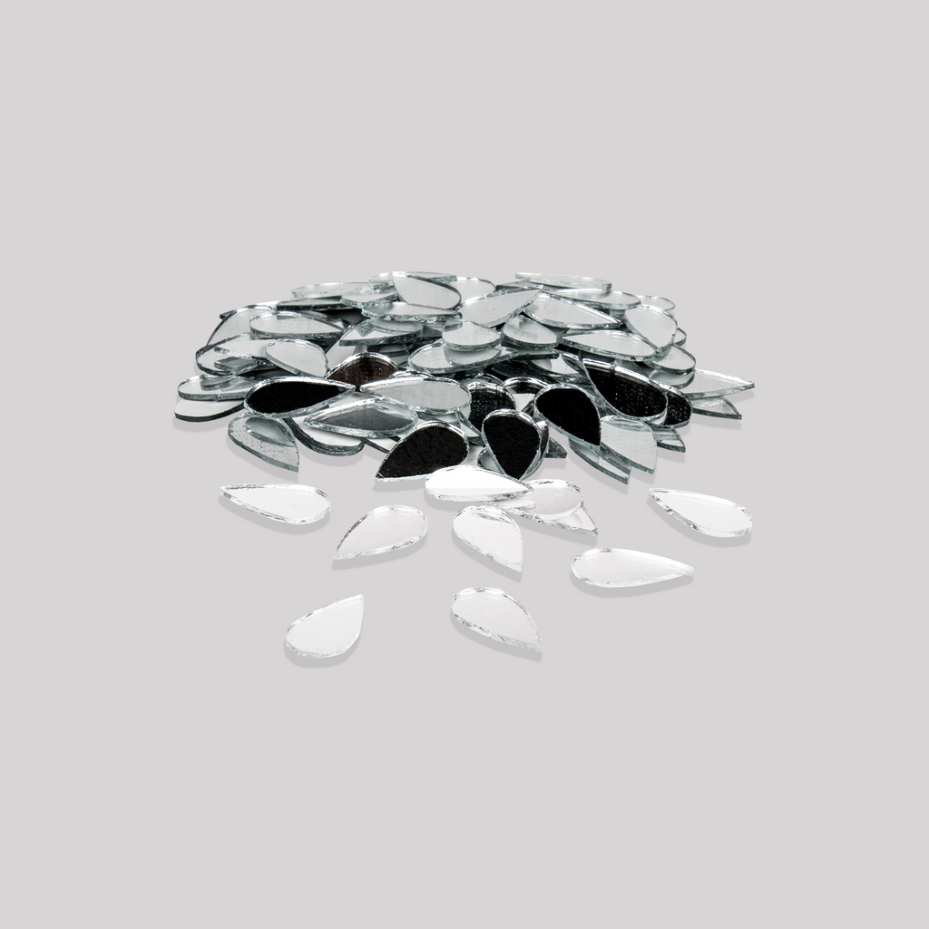 Cut Mirror Drop 10Mm 50Gms Approx 506pc