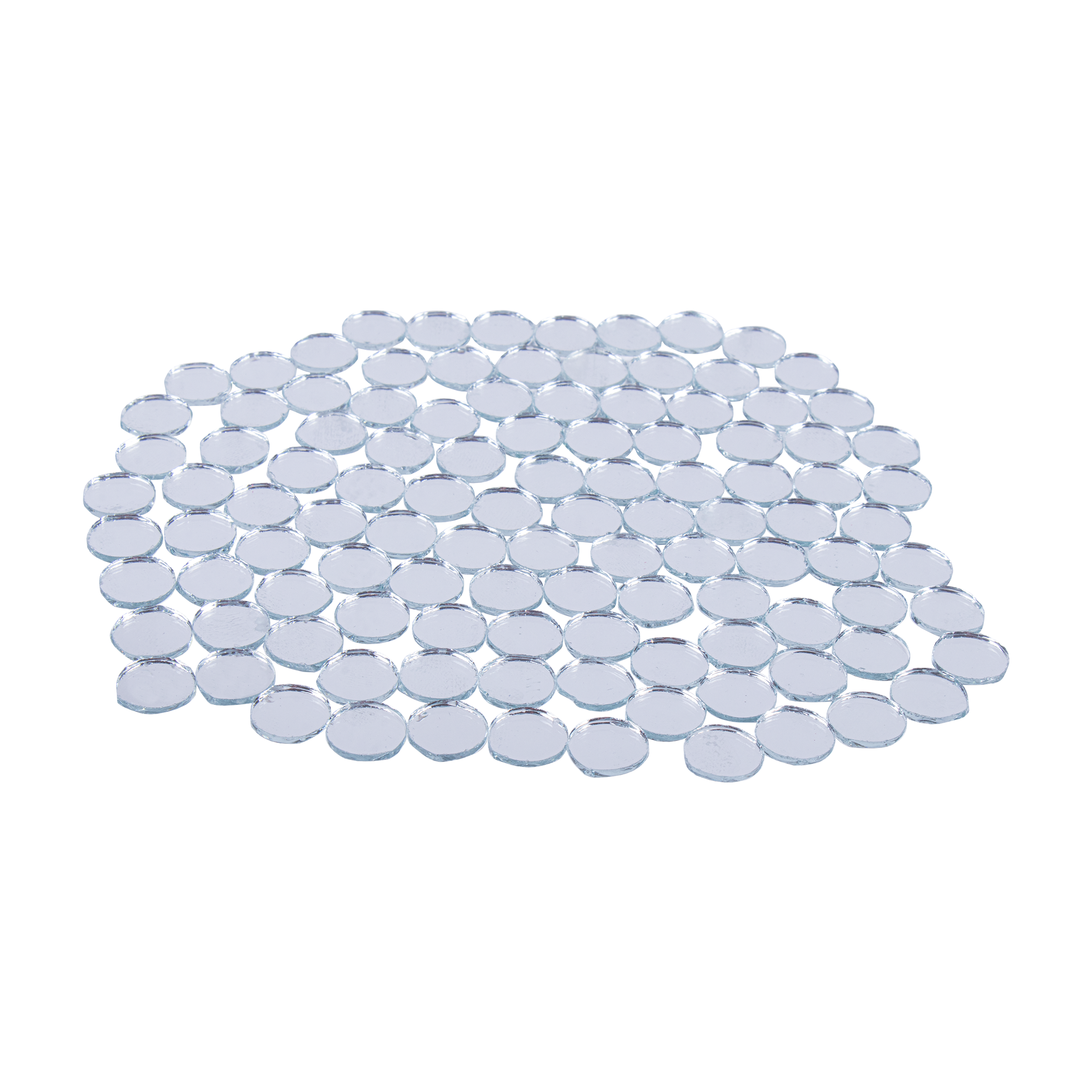 Cut Mirror Round 10Mm 50Gms Approx 236pc