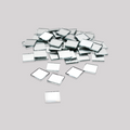 Cut Mirror Square 12Mm 50Gms Approx 118pc